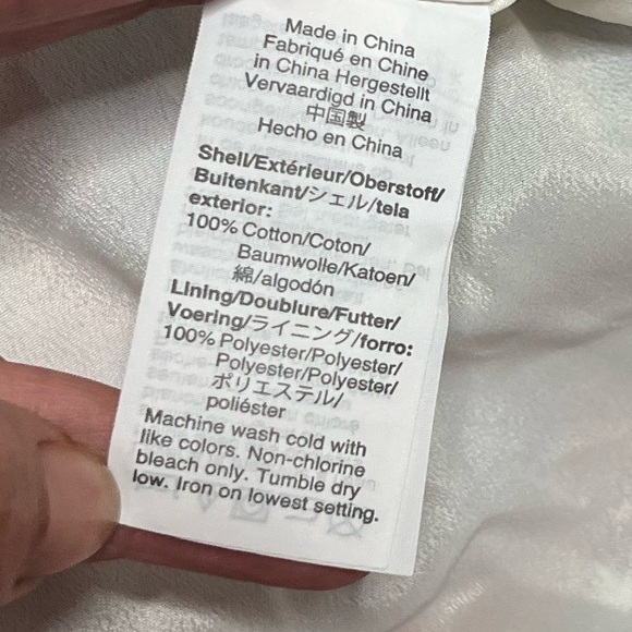 J. Crew Shirtdress in Liberty® Margaret Annie print size 0. - Picture 9 of 10